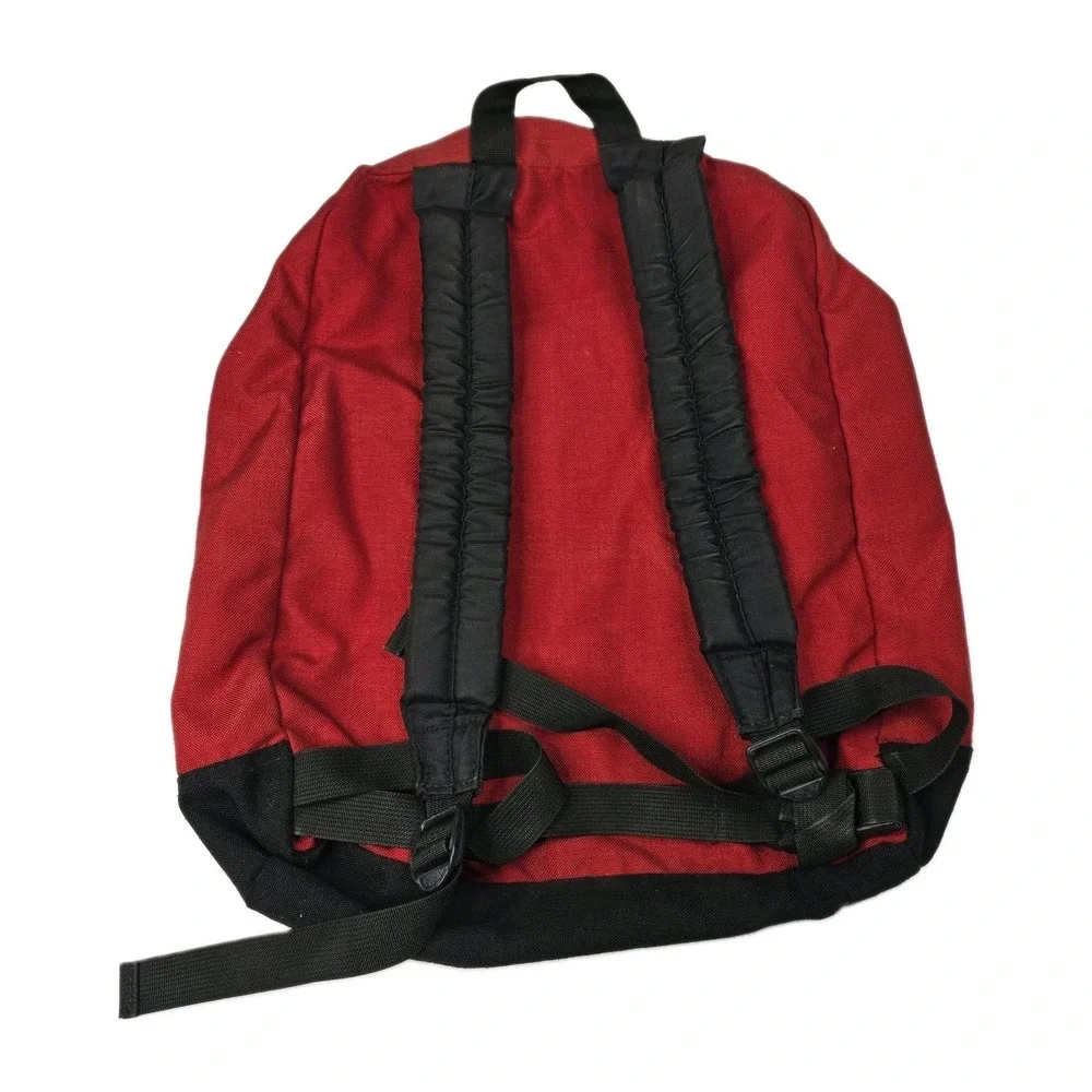 Vintage Red Backpack Daypack Cordura Nylon Made in USA 90s School Bookbag